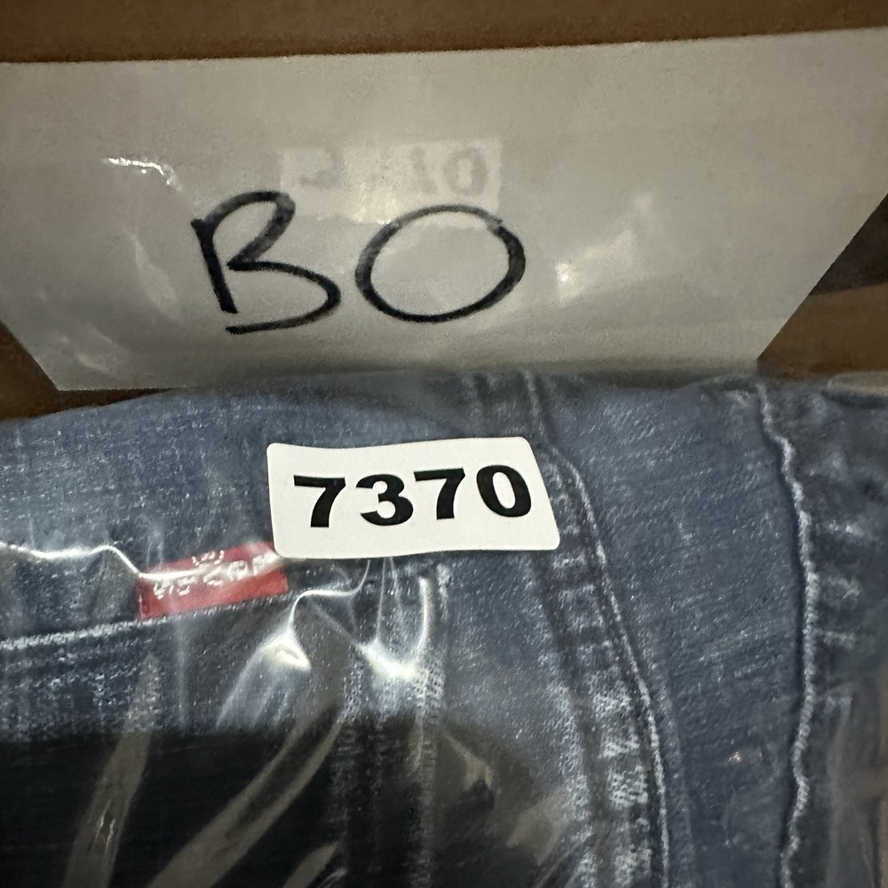 505 Levi's Straight Jeans Women 32 x 30 Mid Rise Blue Western Y2K Baggy - Picture 9 of 9